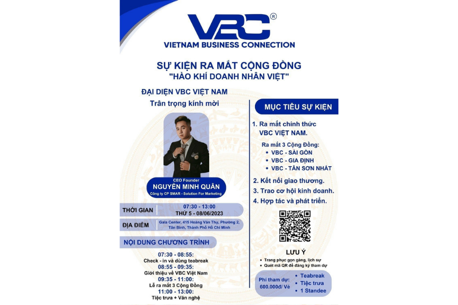 Sự kiện ra mắt cộng đồng “Hào khí doanh nhân Việt” 